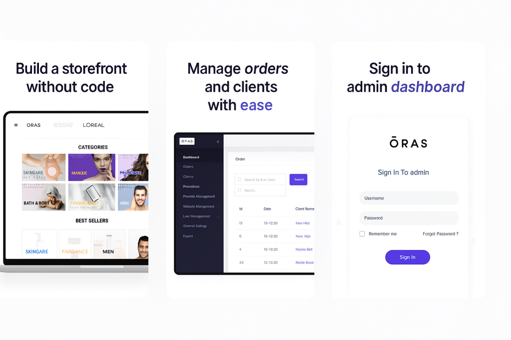 ecommerce e commerce code generation entreprise application automation